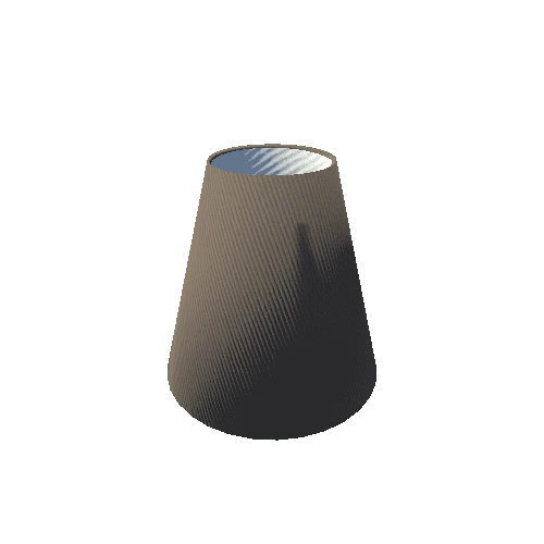 Light Shade-004 - Fabric Drk Tan
